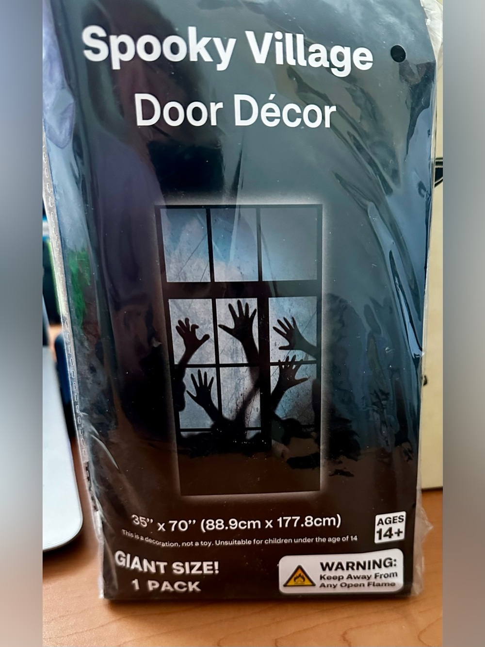 Spooky Village Black Door Halloween 🎃 Décor